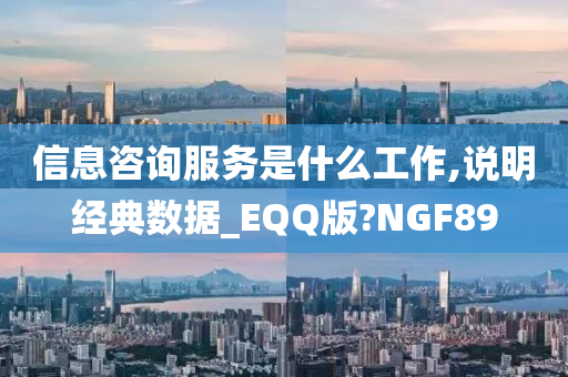 信息咨询服务是什么工作,说明经典数据_EQQ版?NGF89