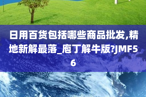 日用百货包括哪些商品批发,精地新解最落_庖丁解牛版?JMF56