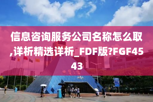 信息咨询服务公司名称怎么取,详析精选详析_FDF版?FGF4543