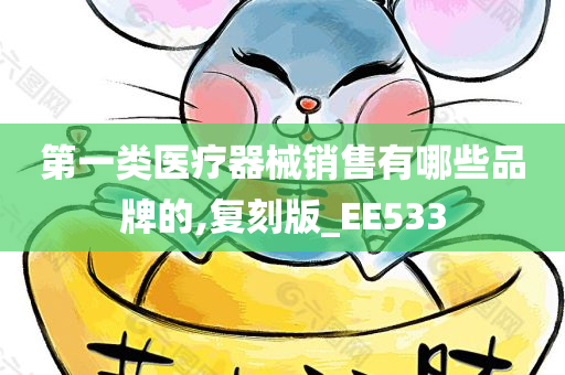 第一类医疗器械销售有哪些品牌的,复刻版_EE533