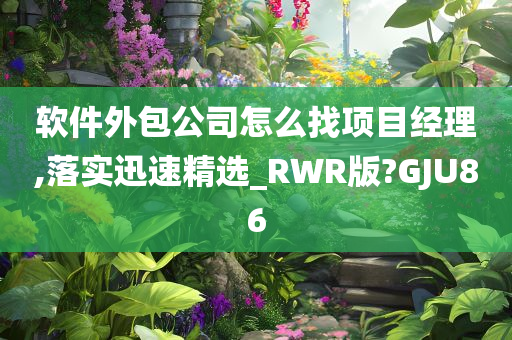 软件外包公司怎么找项目经理,落实迅速精选_RWR版?GJU86