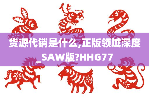 货源代销是什么,正版领域深度_SAW版?HHG77