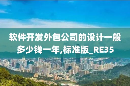 软件开发外包公司的设计一般多少钱一年,标准版_RE35