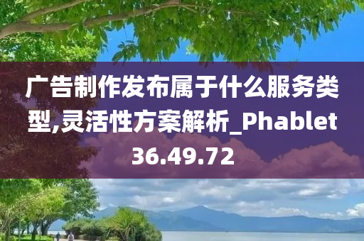 广告制作发布属于什么服务类型,灵活性方案解析_Phablet36.49.72