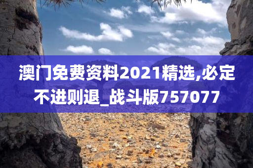 澳门免费资料2021精选,必定不进则退_战斗版757077