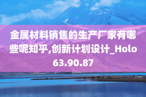 金属材料销售的生产厂家有哪些呢知乎,创新计划设计_Holo63.90.87