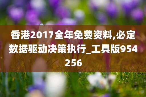 香港2017全年免费资料,必定数据驱动决策执行_工具版954256