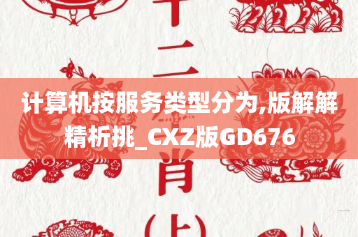 计算机按服务类型分为,版解解精析挑_CXZ版GD676