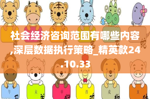 社会经济咨询范围有哪些内容,深层数据执行策略_精英款24.10.33