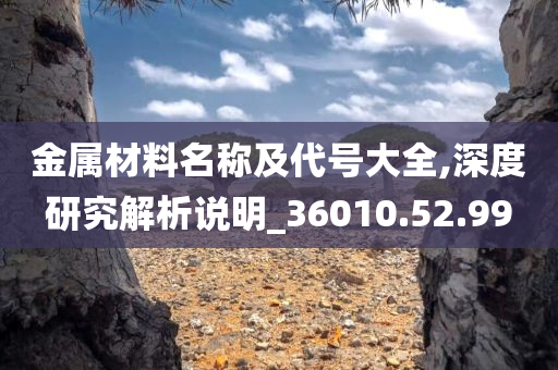 金属材料名称及代号大全,深度研究解析说明_36010.52.99