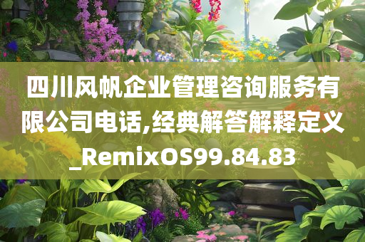 四川风帆企业管理咨询服务有限公司电话,经典解答解释定义_RemixOS99.84.83