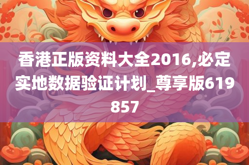 香港正版资料大全2016,必定实地数据验证计划_尊享版619857