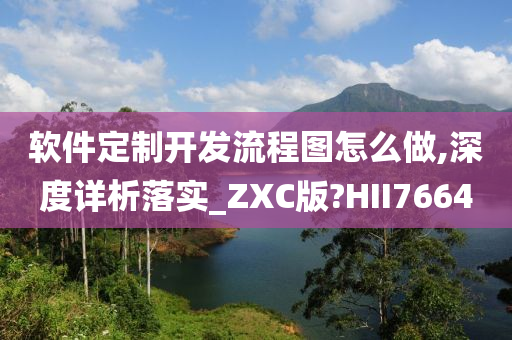 软件定制开发流程图怎么做,深度详析落实_ZXC版?HII7664