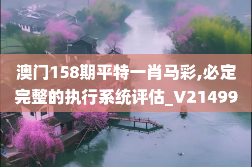 澳门158期平特一肖马彩,必定完整的执行系统评估_V214990