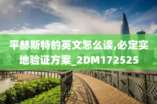 平赫斯特的英文怎么读,必定实地验证方案_2DM172525