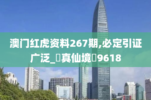 澳门红虎资料267期,必定引证广泛_‌真仙境‌9618