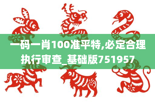 一码一肖100准平特,必定合理执行审查_基础版751957