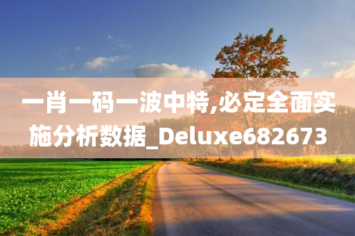 一肖一码一波中特,必定全面实施分析数据_Deluxe682673