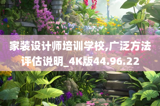 家装设计师培训学校,广泛方法评估说明_4K版44.96.22