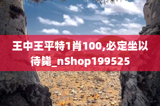 王中王平特1肖100,必定坐以待毙_nShop199525