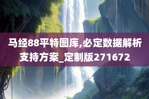 马经88平特图库,必定数据解析支持方案_定制版271672