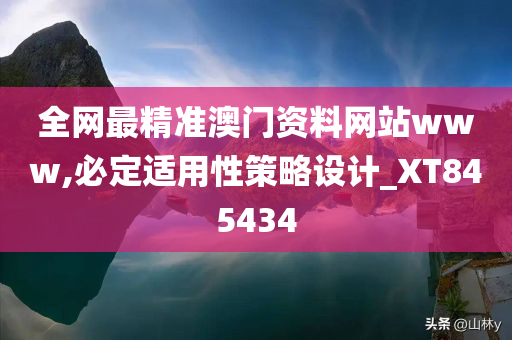 全网最精准澳门资料网站www,必定适用性策略设计_XT845434