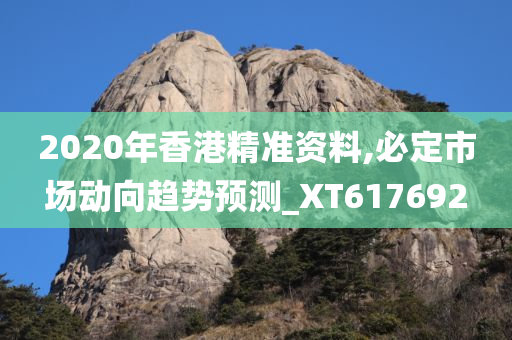 2020年香港精准资料,必定市场动向趋势预测_XT617692