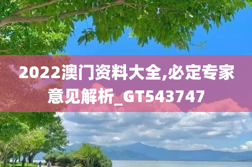 2022澳门资料大全,必定专家意见解析_GT543747