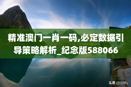 精准澳门一肖一码,必定数据引导策略解析_纪念版588066