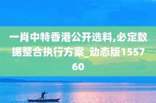 一肖中特香港公开选料,必定数据整合执行方案_动态版155760