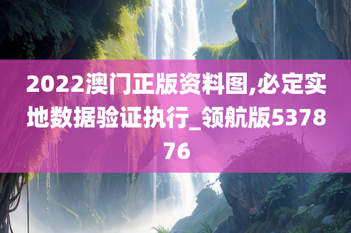 2022澳门正版资料图,必定实地数据验证执行_领航版537876