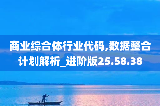 商业综合体行业代码,数据整合计划解析_进阶版25.58.38