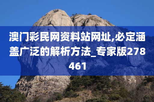 澳门彩民网资料站网址,必定涵盖广泛的解析方法_专家版278461