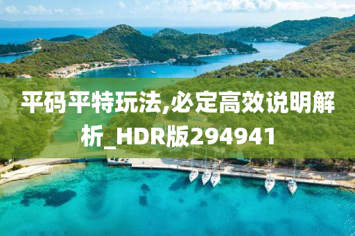 平码平特玩法,必定高效说明解析_HDR版294941