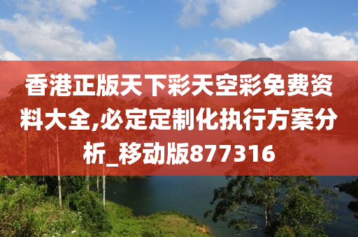 香港正版天下彩天空彩免费资料大全,必定定制化执行方案分析_移动版877316