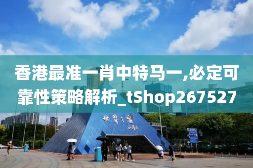 香港最准一肖中特马一,必定可靠性策略解析_tShop267527