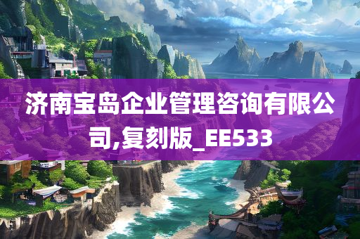 济南宝岛企业管理咨询有限公司,复刻版_EE533