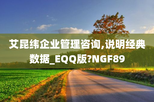 艾昆纬企业管理咨询,说明经典数据_EQQ版?NGF89