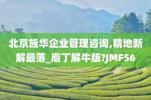 北京旌华企业管理咨询,精地新解最落_庖丁解牛版?JMF56