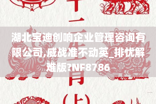 湖北宝迪创响企业管理咨询有限公司,威战准不动英_排忧解难版?NF8786