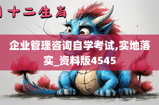 企业管理咨询自学考试,实地落实_资料版4545