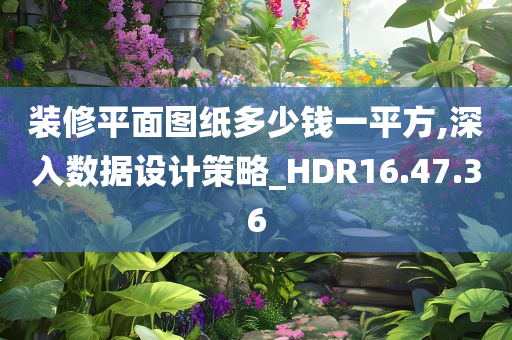 装修平面图纸多少钱一平方,深入数据设计策略_HDR16.47.36