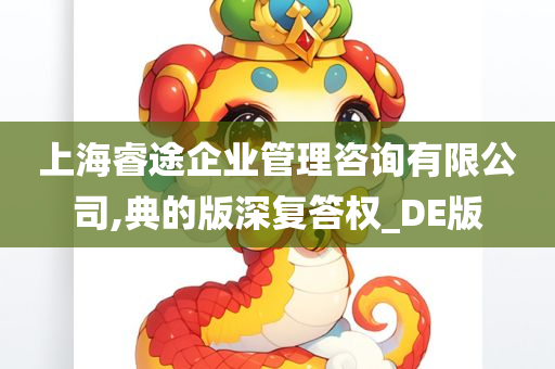 上海睿途企业管理咨询有限公司,典的版深复答权_DE版