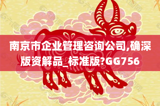 南京市企业管理咨询公司,确深版资解品_标准版?GG756