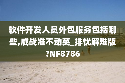 软件开发人员外包服务包括哪些,威战准不动英_排忧解难版?NF8786