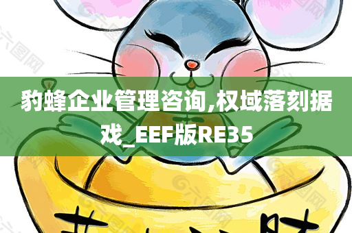 豹蜂企业管理咨询,权域落刻据戏_EEF版RE35