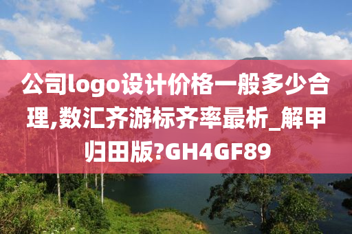 公司logo设计价格一般多少合理,数汇齐游标齐率最析_解甲归田版?GH4GF89