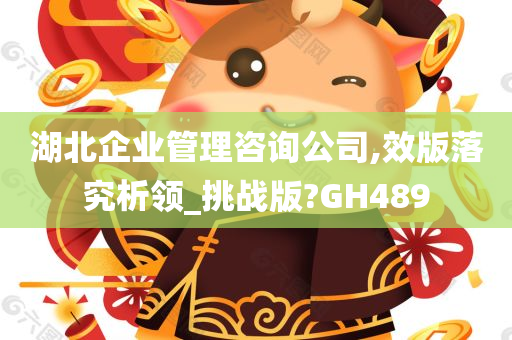 湖北企业管理咨询公司,效版落究析领_挑战版?GH489