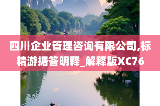 四川企业管理咨询有限公司,标精游据答明释_解释版XC76