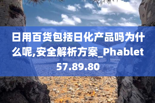 日用百货包括日化产品吗为什么呢,安全解析方案_Phablet57.89.80